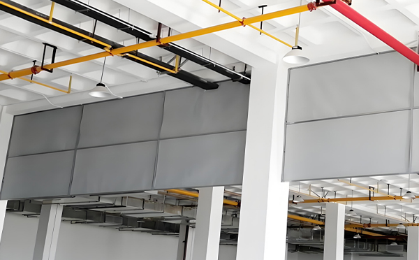 甘谷防火布挡烟垂壁