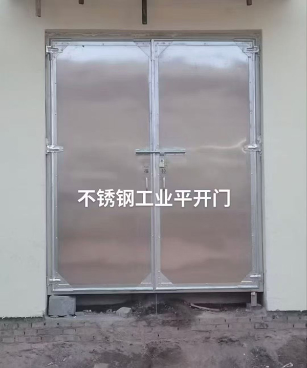 不锈钢甘谷工业平开门在现代工业场景中的应用实践